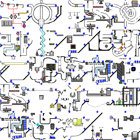 org chart aka pinball machine